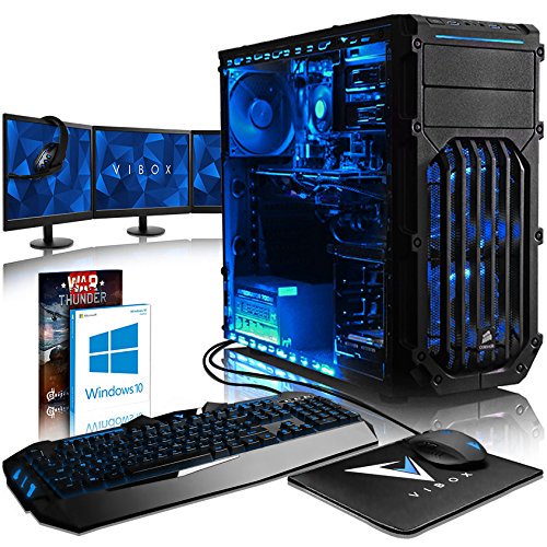 KidsToysUK's tweet image. #DesktopPCs #ElectronicToys #VideoGameConsoles #PopularKidsToys - Vibox Pyro GLR7TX-538 Gaming PC Computer with 2 Free Games, Win 10 Pro, 3x Triple 22" HD Monitor (4.6GHz Intel i7 6-Core, Nvidia GeForce RTX 2080 Graphics Card, 32GB DDR4 RAM, 240GB ... - bit.ly/2KMHtbg