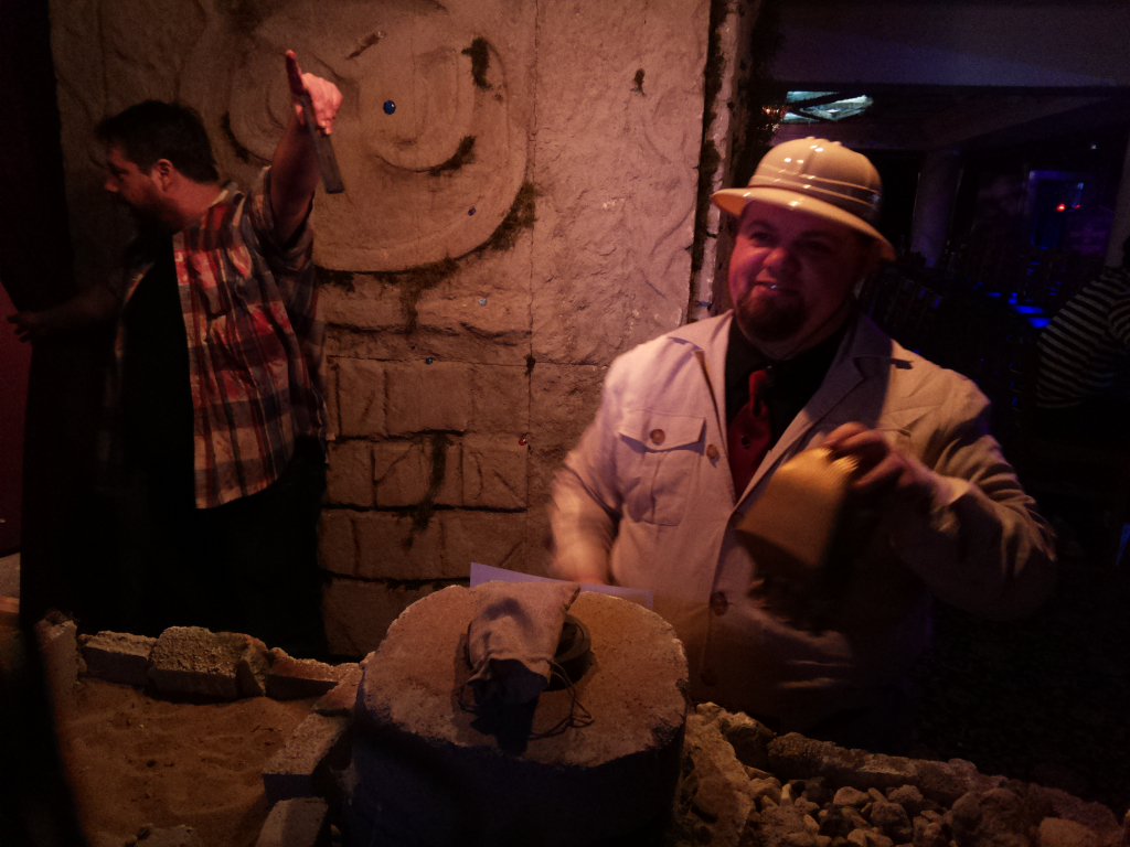 Regrettably you passed away in search of treasure and glory. #magiccastle #cursedtemple #Halloween #mccursedtemple