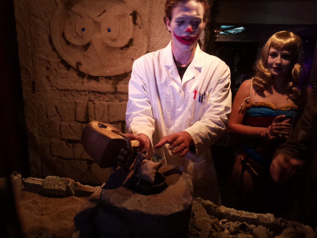 Regrettably you passed away in search of treasure and glory. #magiccastle #cursedtemple #Halloween #mccursedtemple