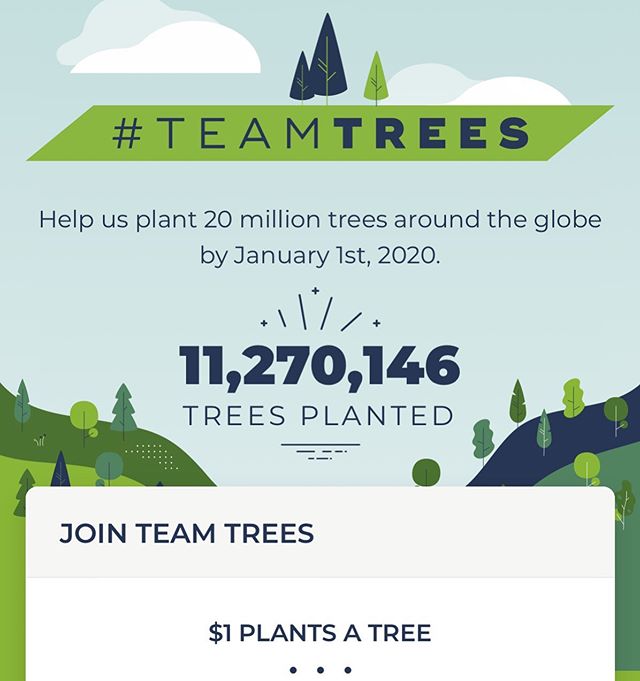 MambaTron69's tweet photo. MrBeast and his squad need our full support on this one. Don’t even think about it and just do it. Even if it’s just one tree, pull out your bank cards and donate. 
https://t.co/pTOVZ13axW https://t.co/hM2uSYSA1E
