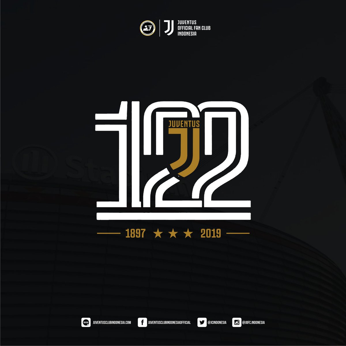 JCIndonesia's tweet photo. 122 years: Happy Birthday @juventusfc, Tanti Auguri Bianconeri!

Hari ini klub kesayangan kita merayakan hari jadi yang ke 122, apa harapan kalian untuk Juventus?

#JUVE122 #juventus #finoallafine #forzajuve #jcindonesia #juventusclubindonesia #jofcindonesia #juventiniindonesia https://t.co/Rhzsknq9Cp
