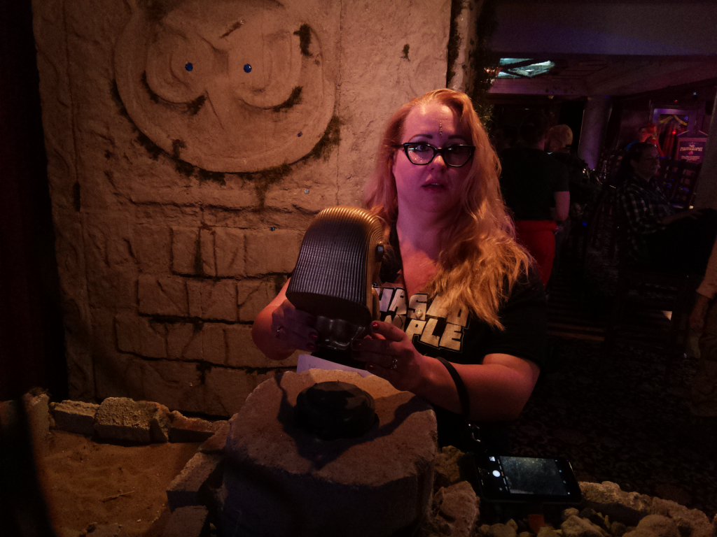 Regrettably you passed away in search of treasure and glory. #magiccastle #cursedtemple #Halloween #mccursedtemple