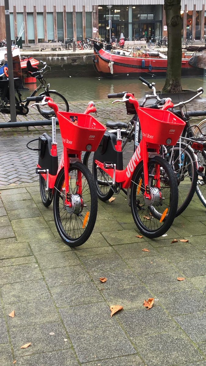 JitOnly's tweet image. Nu ook in Rotterdam: de Uber fiets!