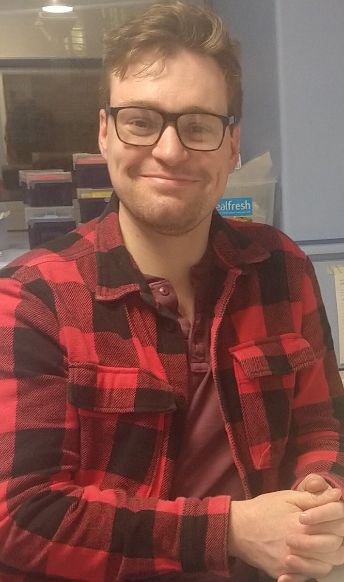 Work Research group (@teamworkstroke) on Twitter photo Meet <a href="/ZachBlaikie/">Zach Blaikie</a>, a 1st year <a href="/UofGMVLS/">UofG MVLS</a> DTP PhD student working on rotation with us + <a href="/LabTouyz/">The Touyz Lab</a> to determine the role of NOX5 in smooth muscle cells on cerebrovascular function. NOX5 is an enzyme that generates ROS + could be key to oxidative stress levels in đź§
#WorldStrokeDay Meet <a href="/ZachBlaikie/">Zach Blaikie</a>, a 1st year <a href="/UofGMVLS/">UofG MVLS</a> DTP PhD student working on rotation with us + <a href="/LabTouyz/">The Touyz Lab</a> to determine the role of NOX5 in smooth muscle cells on cerebrovascular function. NOX5 is an enzyme that generates ROS + could be key to oxidative stress levels in đź§
#WorldStrokeDay