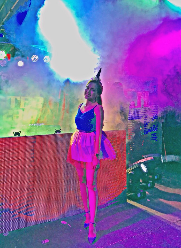 Itswishleyyy's tweet photo. Last night was fun! Definitely gonna join the party next year! #MonsterBash2019 https://t.co/N7p5cwTKbJ