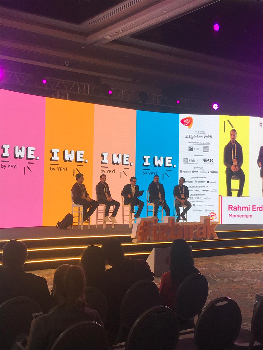 1. Perdenin ilk paneli ile sahne gitgide ısınıyor! Geleceği Tasarlayanlar panelinin konuşmacıları;
- Çağrı Yüzbaşıoğlu-<a href="/issdelectronics/">ISSD</a> 
- Hasan Basri Tosun-<a href="/Sensgreen/">Sensgreen</a> 
- Onur Öztürk-#rootielearning #verimatolyesi
- Rahmi Erdem Yıldız-<a href="/momentumarge/">Momentum Ar-Ge</a> 
- Sarp Bilecen-<a href="/seyiscoteam/">Seyisco</a>