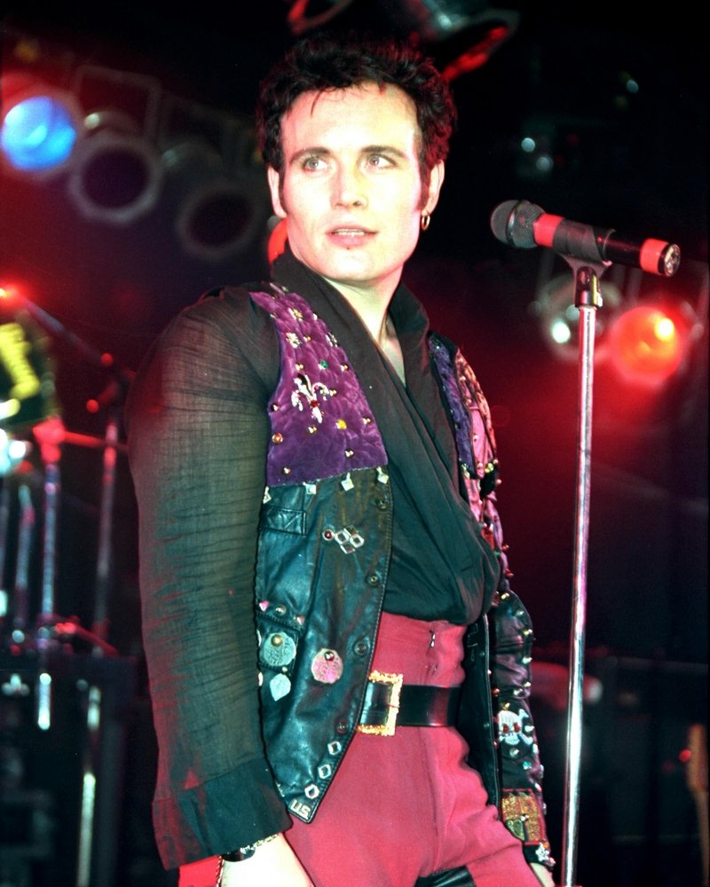 Happy birthday to the amazing Adam Ant (pictured, PR Photos) 