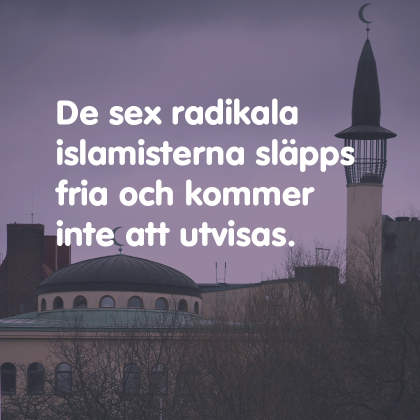 Samtliga personer som regeringen beslutade om utvisning av på torsdagen, kommer att släppas ur förvar. De bedöms hota rikets säkerhet, men det går inte att verkställa utvisningarna eftersom de är hotade i sina hemländer.