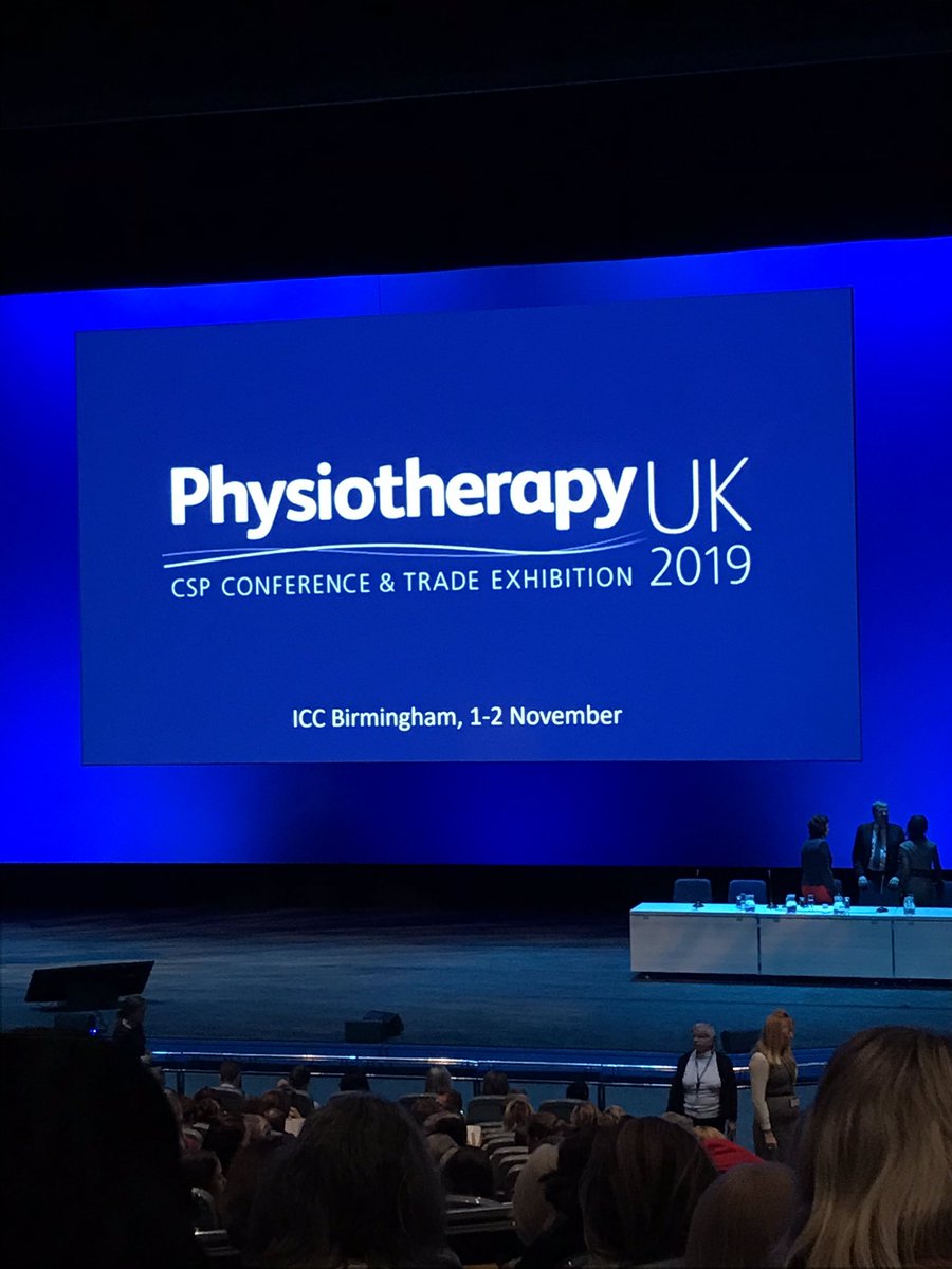 ready to go for our first conference! <a href="/MaddaleneLewis/">Maddy Lewis</a> #PhysioUK @NwangliaFT_AHPs