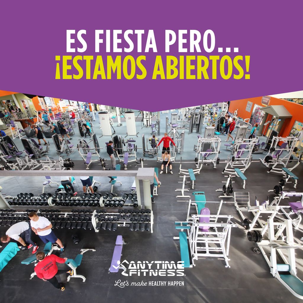 AnytimeFitEsp's tweet photo. ¿Te animas a entrenar para quemar los dulces de #Halloween? 🏃 🏋️ 🥊 🚴 🍬 🍫 🍭 🎃 ☠️ #AnytimeFitness #Gym #Gimnasio #SiempreAbierto #1Noviembre #FelizViernes #FelizFinde #Cuerpo10 #Entrenamiento #Fitness #Training #Cardio #Musculacion #GymLover #Fit #LetsMakeHealthyHappen https://t.co/FiPUgCKazz