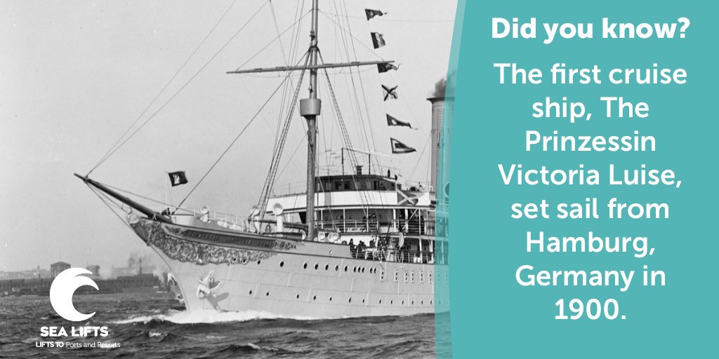 SeaLifts's tweet photo. Did you know that the first cruise ship set sail in 1900 from Hamburg? If you are planning on embarking on something more modern, make sure to book your airport transfers with Sea Lifts. https://t.co/mSqRpHG2ha #FridayFact https://t.co/JbXyilYG3n
