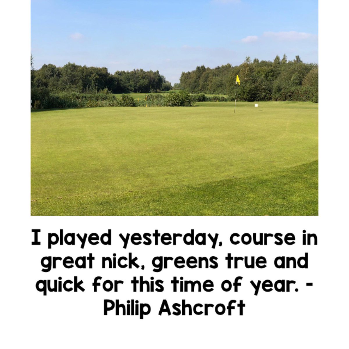 golfbhgc's tweet photo. Thank you very much Phil, we know how much golf you play so we are privileged to get such a good review!! #berringtonhall #berringtonhall #golfshake #merseysidegolf #membership https://t.co/wl22pHrddG