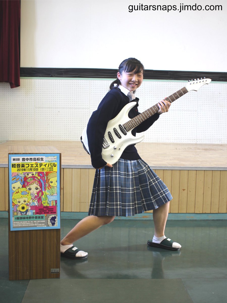 guitarsnaps's tweet photo. [name] #かんちゃん さん
[brand] #AriaproⅡ
[model] #MACSTD
[place] #豊島高校
[event] 令和元年 #豊中市 #高校生軽音楽フェスティバル

#2019年11月10日
#入場無料
#ギター女子
#ギタースナップス #guitarsnaps #ギタスナフェス #服部緑地野外音楽堂 https://t.co/DV2ZAF9vlO