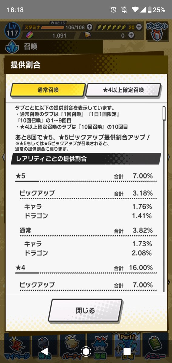 ラトニー諦めてPart2にかけます