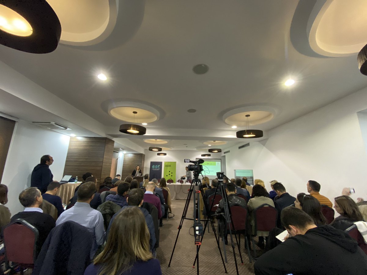 Petrit's tweet photo. I was happy to speak at the launch of #TheFutureWorkplace, a platform established by #DigDataKosovo winner @OpenDataKosovo, helping bridge the gap between the data of education institutions and the labour market in ICT sector. The project is supported by @MFKosovo / @MCCgov. https://t.co/DHt4ySPcjl