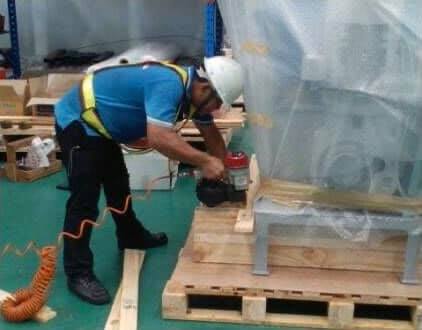 vserve_group's tweet image. การบริการแพ็คเครื่องจักร บรรจุในลังไม้แบบทึบ ไม้ต้องผ่านการอบความร้อน และประทับตราสัญลักษณ์ IPPC ลดความเสี่ยงในการแพร่กระจายของแมลงที่ไม่พึงประสงค์ที่อาจติดมากับบรรจุภัณฑ์ประเภทไม้ในการขนส่งสินค้าระหว่างประเทศ
Hotline : 064-6565-999
#VSERVE #LOGISTICS #PackMove