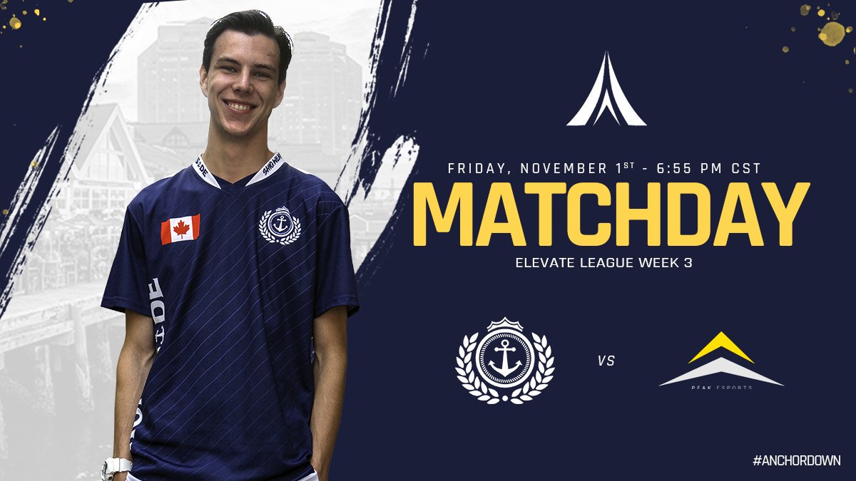 FrontSide_GG's tweet photo. [#RocketLeague]

It's match day! #FSRL go live against @PeakeSportsGG tonight at 6:55 CST in week 4 of the @ElevateLeague

https://t.co/3LIRxnpstB

#AnchorDown https://t.co/4KgctwLwTa