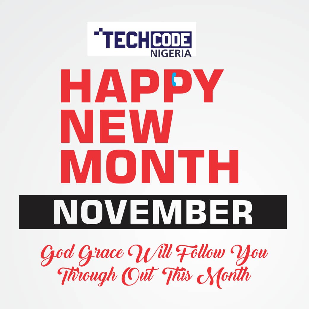 TechcodeN's tweet image. Welcome to month of November.
Be cyber conscious.
Be cyber smart.
#CyberSecurity
#November2019
#seconds.
@CyberdomeN @CyberInAfrica
@cyberexpertsng @nitdanigeria @cyberafricanewz @TecheconomyNG @insideenugu