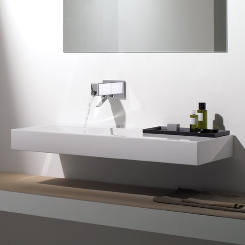 Sinks, faucets, vanities, mirrors, lights, hardware, tile, flooring... There are so many things to consider when doing a bathroom renovation. Dornbracht makes beautiful things and we can show you some of their products in our showroom. #dornbracht #bathroomdesign #bathfaucets
