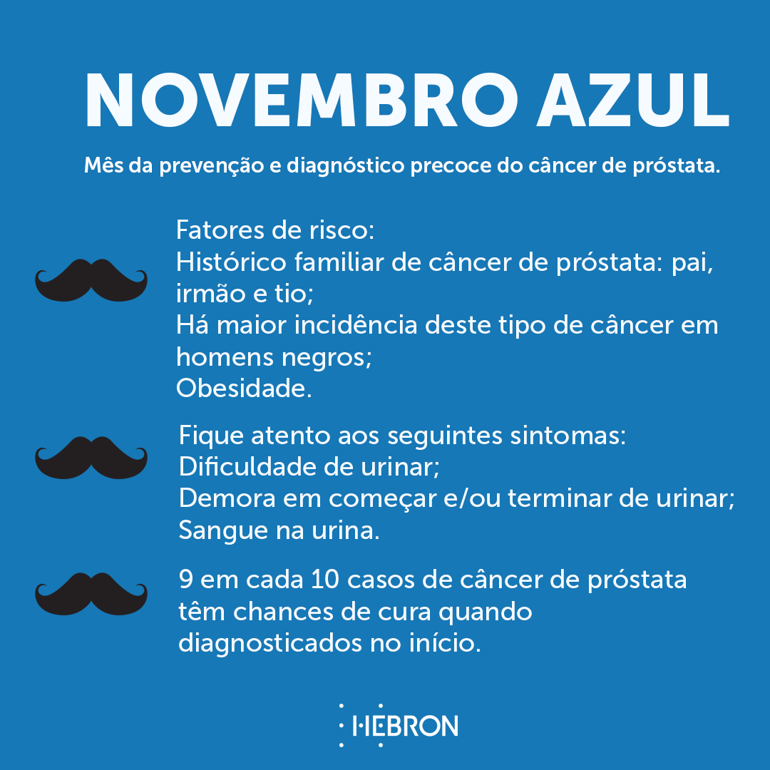 HebronLab's tweet photo. O Novembro Azul é um movimento mundial que acontece durante o mês de novembro para reforçar a importância da prevenção e do diagnóstico precoce do câncer de próstata. O diagnóstico precoce e o acompanhamento médico são essenciais para o sucesso do tratamento.
#NovembroAzul https://t.co/GqlcSEIvUw