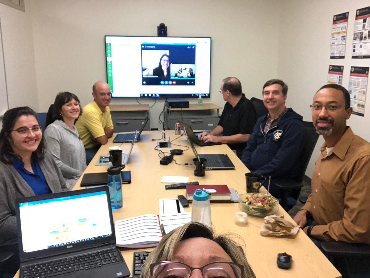 Happy Friday from POETS HQ! We're all smiles because we had a full house at this week's staff meeting.