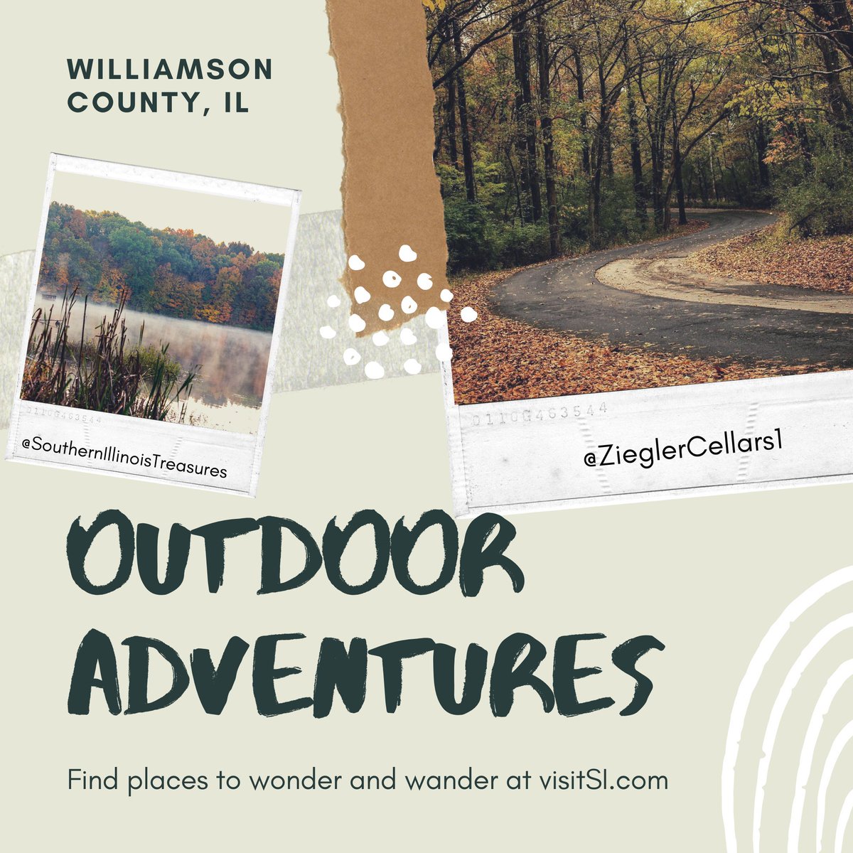visitsi's tweet photo. Fall is full of color and cooler temperatures. Outdoor adventures are a favorite during this time of year. Do you like to hike, bike, or drive around the area to look at all the fall foliage? Where is your favorite viewing spot? #EnjoyIllinois #visitSI #FallFoliage https://t.co/pDe30ZyQLX