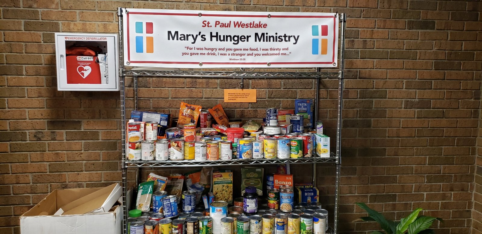 St. Paul Westlake on Twitter "Trick or Canning was a success! St. Paul