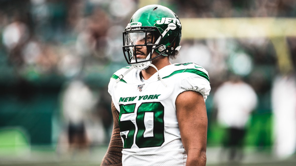 nyjets's tweet photo. We have signed LB Frankie Luvu to the active roster and placed LB Blake Cashman on IR.

We have also signed LB Jamey Mosley to the practice squad.

📰 https://t.co/Z8tguvEflu https://t.co/HXYv3gosxf