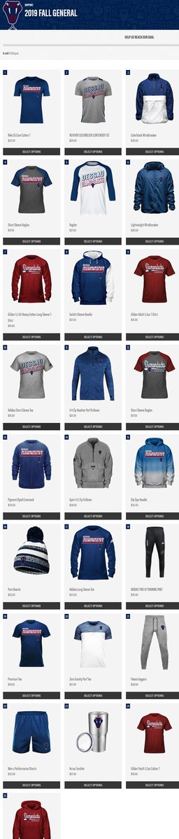 If you’re looking for the newest and best Dessau Gear, look no further! The Dessau Boys Athletics <a href="/DMS_Atheltics/">Dessau MS Athletics</a> are holding a fundraiser by selling t-shirts, sweatshirts, pants, and much more.  Check out our online store at fancloth.shop/s09lw 
#Dessauproud #DessauAthletics