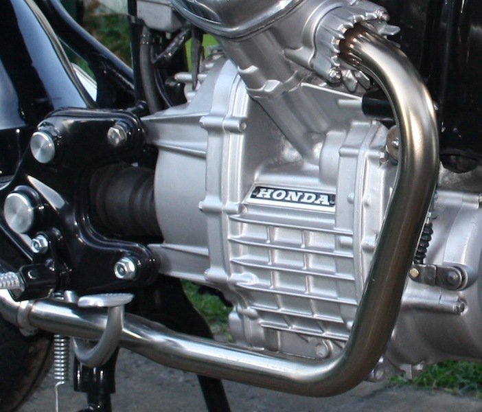 Our new batch  of CX pipes are back in stock ! #Honda #custom