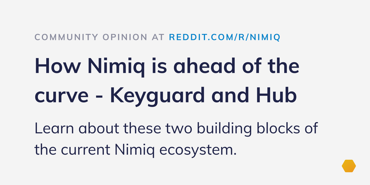 Nimiq — $NIM 🤝 tweet media