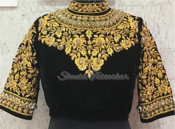 zardosi work dress