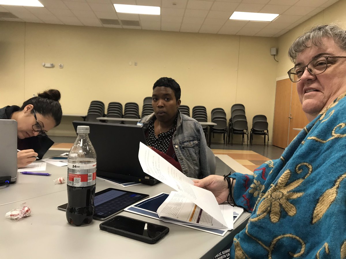 nccharacter's tweet photo. Character education workshop with @JustynKnox @TMSAElementary @MarkRJohnsonNC thanks to @piedmontcc https://t.co/KLIW19yrwu