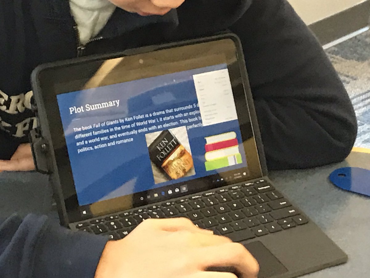 SevenBridgesMS's tweet photo. Book symposium in progress today up in the @7BLibrary.
Pictured: #FallofGiants by @KMFollett #weare7B https://t.co/BFbDjnHork