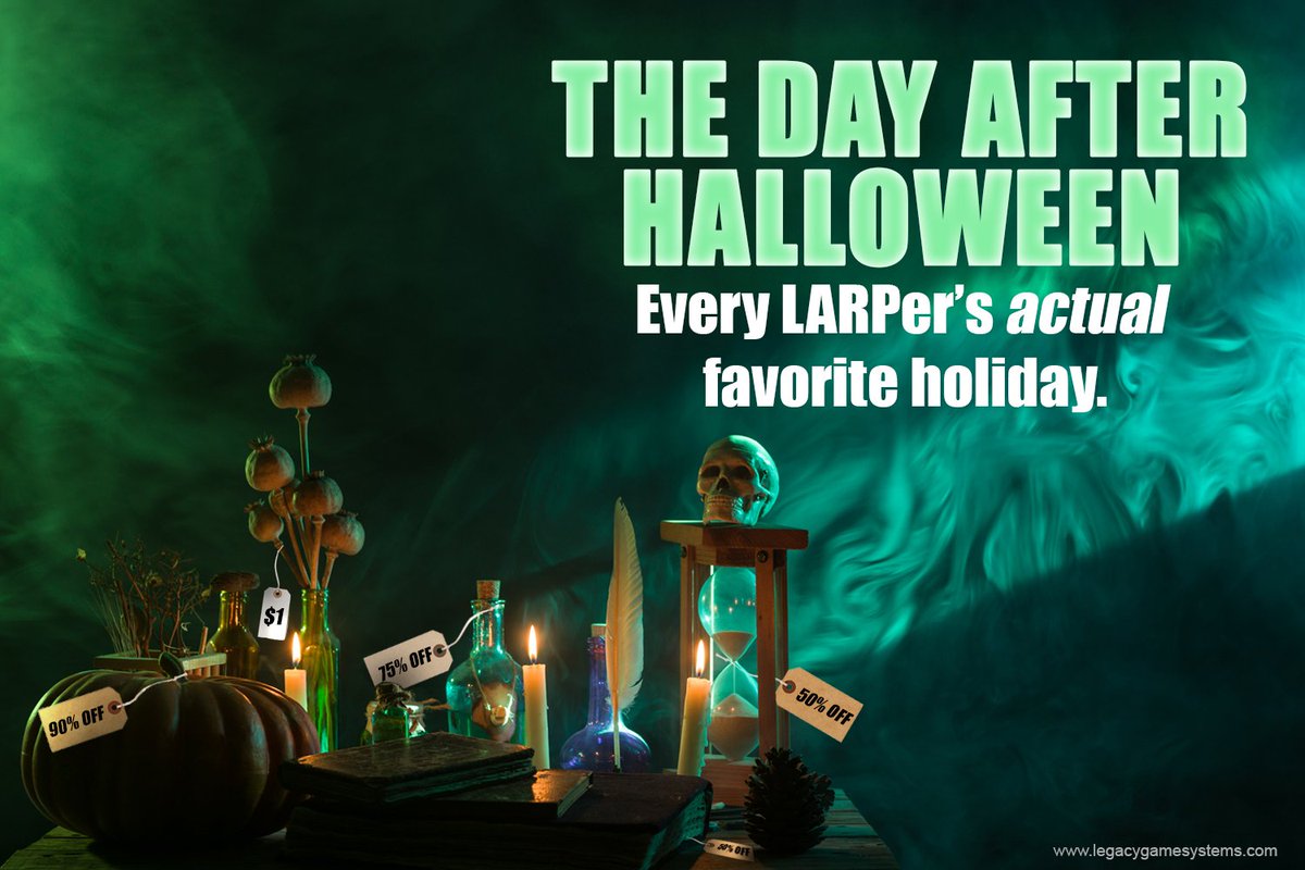 Legacy_GS's tweet image. What goodies have you nabbed on sale? This is our favorite time to stock up on makeup and potion bottles!!! #LARP #props #LARPProps #Halloween #LARPHumor #LARPMeme #costumemakeup #LARPDIY