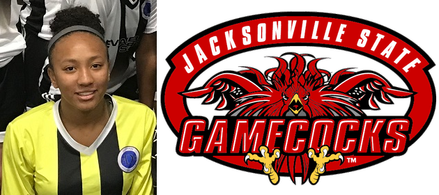 fcdurhamacademy's tweet photo. Congrats to FCD 2020 Graduating Goalkeeper Aneesa O'Brien on her commitment to Jacksonville State University! @JSUGamecocksSOC https://t.co/NvKAsXp2kR
