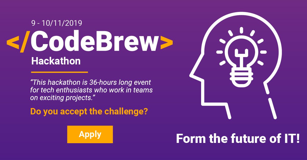 Phonexia's tweet photo. What do Phonexia and 150 programmers in @brnomycity on November 9-10 have in common? The #CodeBrew #Hackathon !!! We are happy to sponsor the event as a Silver partner and send our expert Michal Klčo to help with the solving efforts! :) https://t.co/H1duFFhauU https://t.co/M00fmmFjLw