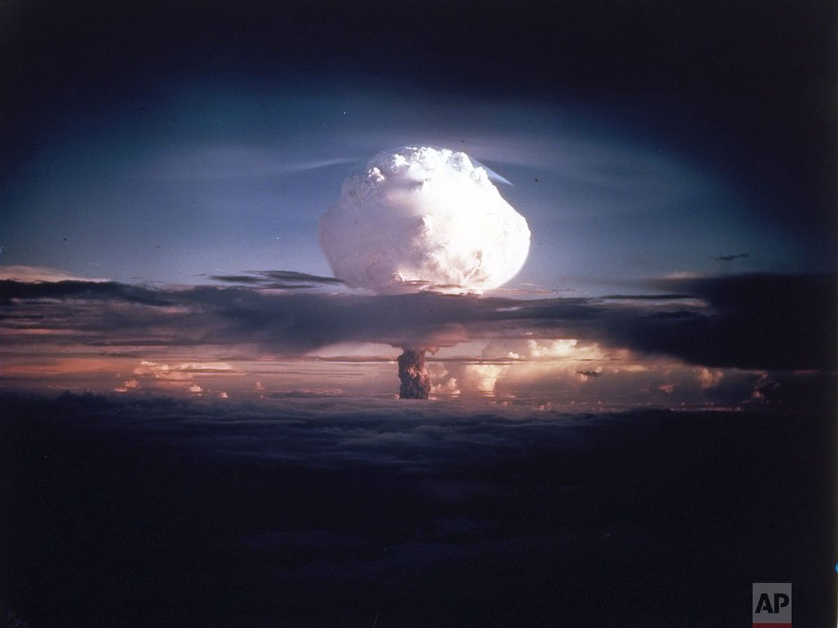 OTD in 1952, the United States exploded the first hydrogen bomb, code