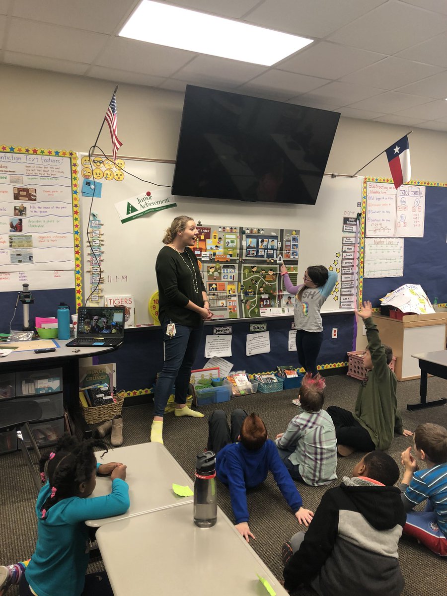 Great day at JCT! JA in a day is off to a great start. We so appreciate our volunteers making this a great day of learning for our students! <a href="/JCTElementary/">J.C. Thompson Elementary</a>