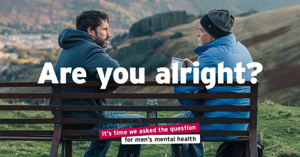 RamblersCymru's tweet photo. We know that walking improves well being and helps fight stress and depression, so we're pleased to support the @TTCWales #TalkingIsALifeline campaign from @Hafal_ & @MindCymru to raise awareness about men's mental health. Find out more >> https://t.co/V2CPCdWXjR #WalesForWalking https://t.co/nm79WYoFdG