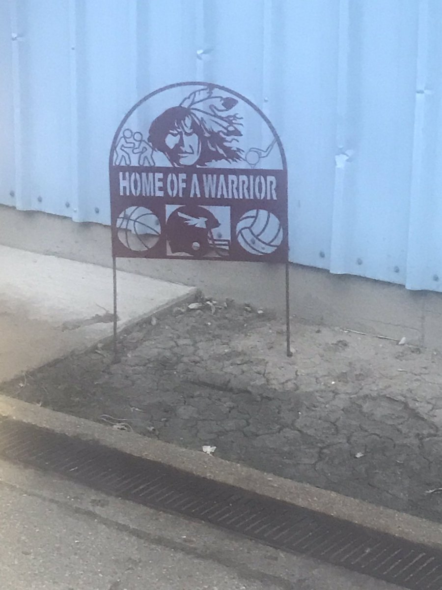 MrSangerCHSTech's tweet photo. A couple prototypes kicked out. Get your warrior signs customized. Website with info will be posted soon. @manufacturingCW @CroftonWarriors @PublicWynot https://t.co/9f7R2Jbbqv