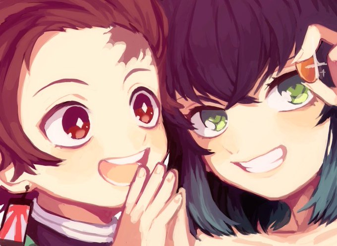 凡さんがTwitterに投稿した竈門炭治郎(鬼滅の刃)のイラスト。