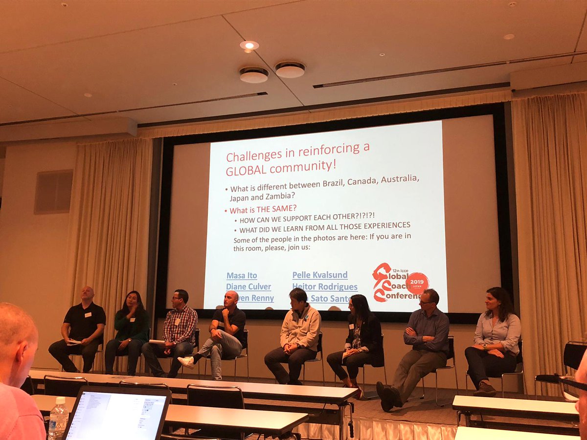 GalattiLarissa's tweet image. Unique days in Tokyo for the  #gcc2019.  Learning from the world and sharing Brazilian perspectives in sport coaching. Many thanks to @jeancote46 for co-chairing this amazing conversation!