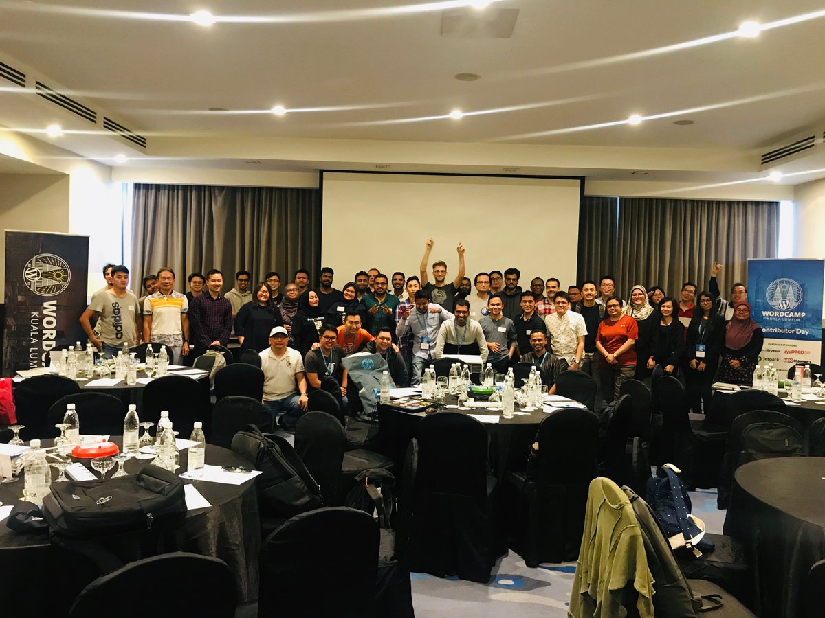 samsureshx's tweet photo. Thank you to everyone who contributed to WordPress, Free Open Source software!
We have translated 956 strings of WordPress core language file, 38 replies were posted in the support forum, Created one website and scheduled 2 meetups.
#WordCampKL #WCKL #WordPress https://t.co/LpalRSUEXg