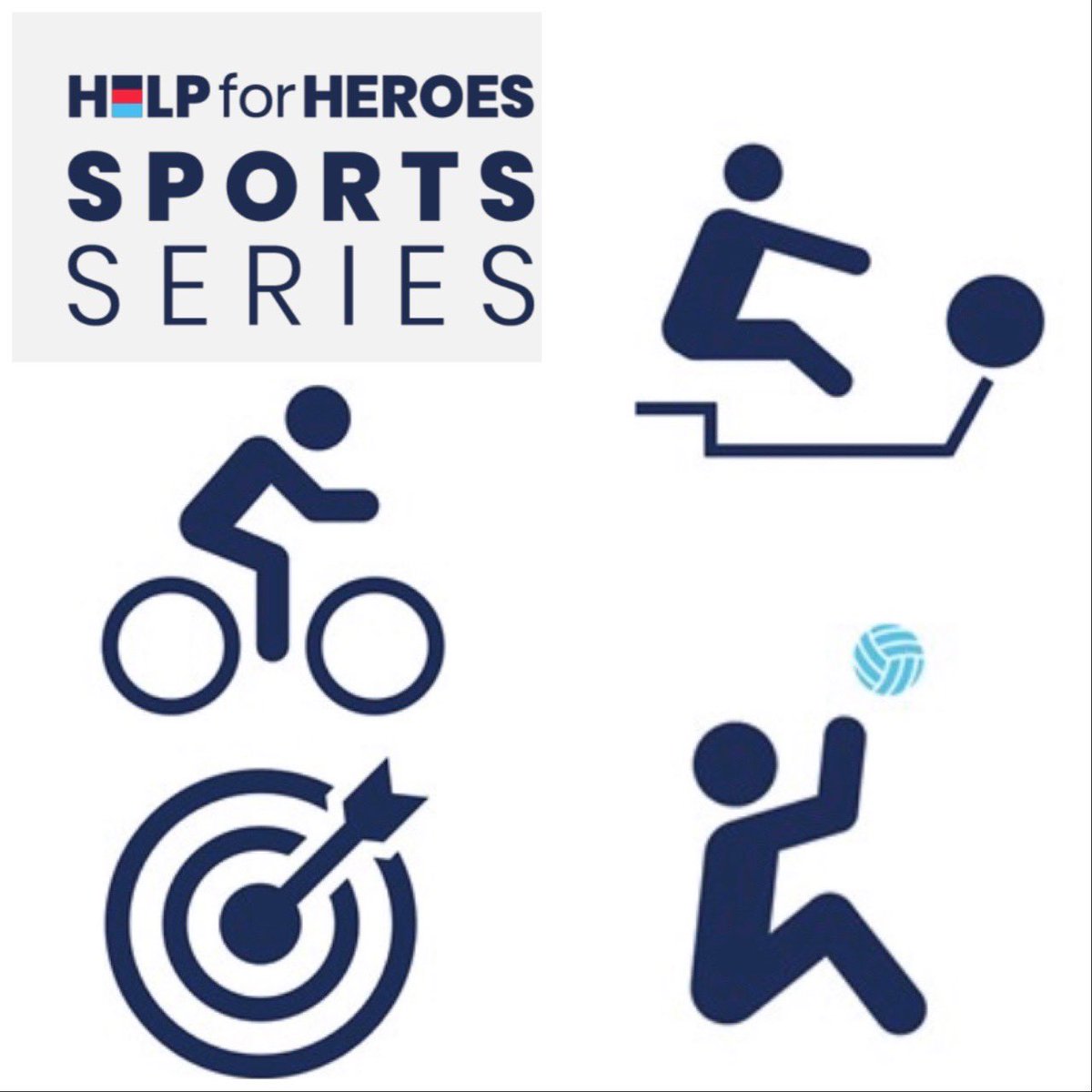 WH4X_15's tweet photo. Registered to compete in the @HelpforHeroes @H4H_SR 2020 #SportsSeries
#IndoorRowing 🚣🏻♂️
#Cycling 🚴♂️
#SittingVolleyball 🏐
#Archery 🏹
💪🇬🇧👍 https://t.co/fIOZ2uMf68