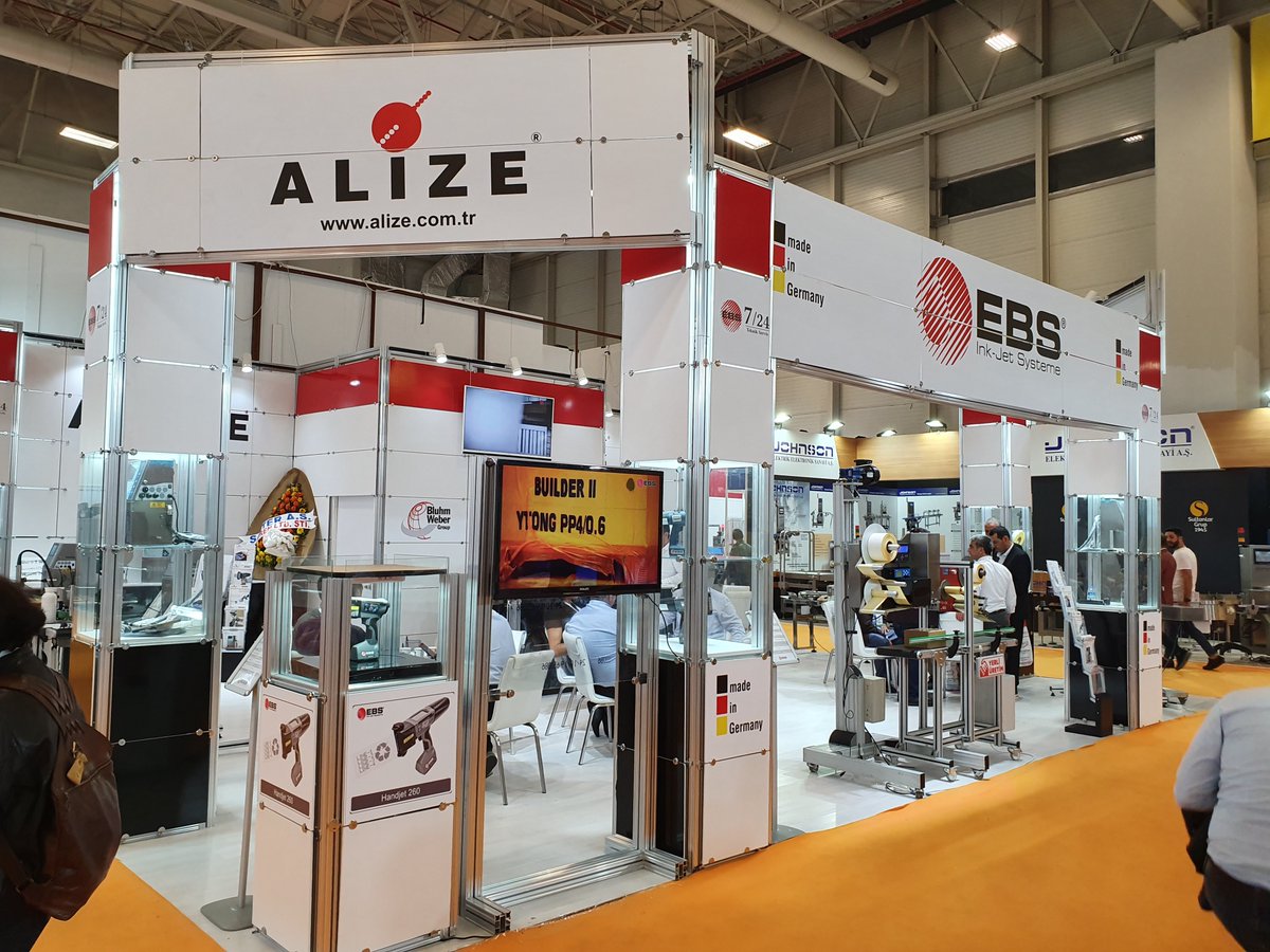 AlizeOtomasyon's tweet photo. Bu sene de Alize Otomasyon inkjet kodlama olarak katıldığımız fuarımızı başarı ile sonuçlandırdık. Emeği geçen İş Arkadaşlarımıza ve tüm Ziyaretçilerimize teşekkür ederiz.
https://t.co/806g47fmq6
#inkjetkodlama #inkjetcoding #alizeinkjetkodlama #tüyap #ambalaj https://t.co/xkRiydlDns