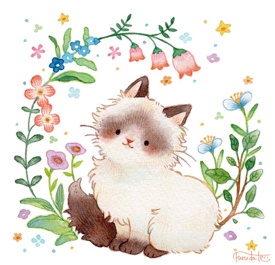 「おすましネコちゃん 」|＊だてちゃん＊のイラスト