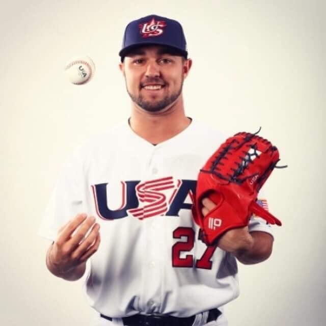 RFHS_Baseball's tweet photo. Good luck to RF’s @jpfeyer20 as he and his @USABaseball team start their quest to qualify for the 2020 Tokyo Olympics. This weekends @Premier12 games in Guadalajara, Mexico can be live streamed at: https://t.co/lsVOtukYxS. #PrideOfRF #ForTheGlory 🇺🇸 https://t.co/DUTMXS2Yvn