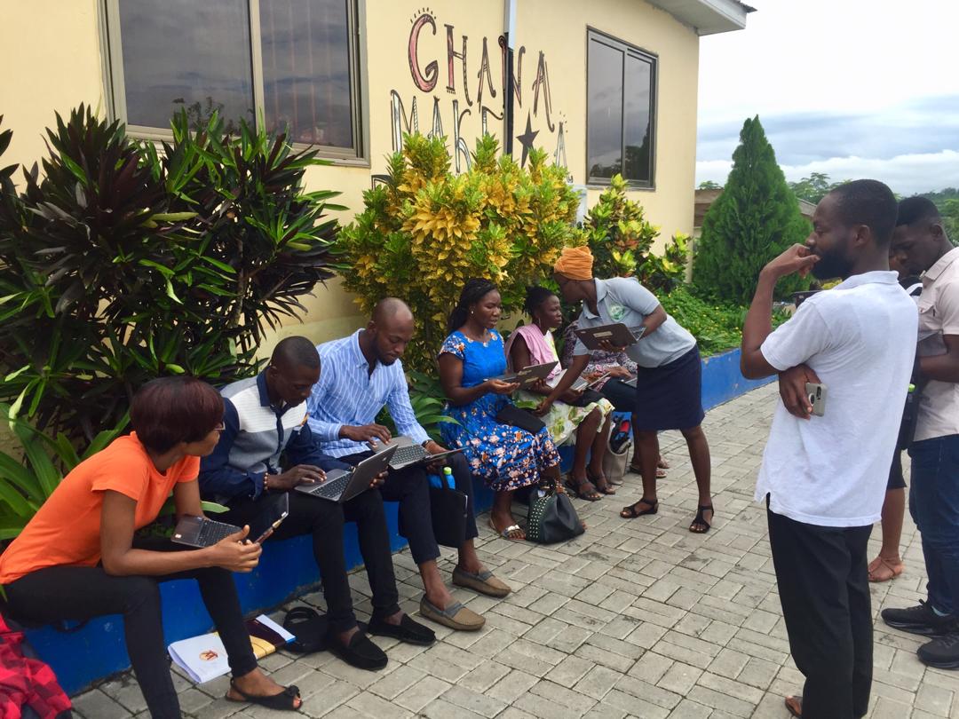 RafiqKhan's tweet image. @StatsGhana @MoGCSP_Ghana  are conducting a national survey/census of all residential homes for children with support from @UNICEFGhana @UNICEFData and @USAID. Training completed this week for enumrators. #FamilyMatters #ENDviolence #familybased