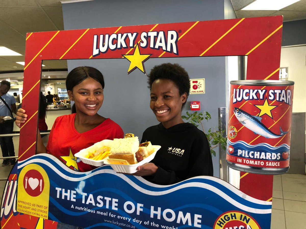 studentvillage's tweet photo. @LuckyStarSA is at the Wits Dining Hall today to ensure that you are fed during the exam season. We are sharing mouthwatering meals and smiles. #MyFirstMoments https://t.co/nUVxfCqfWo